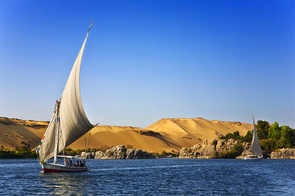 Wonders of Egypt: Drinking from the Nile and Visiting the Giza Pyramids